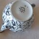 Coffee/tea service, glazed porcelain in Art Deco style, Saint Graal model.