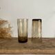 6 LUMINARC France smoked glasses