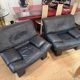 Pair of armchairs, Nicoletti Salotti, 1980, Italy