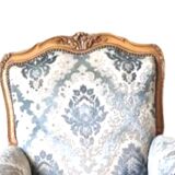 Fauteuil ancien style Louis XV