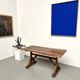 Table brutaliste en chêne du XIXème