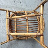 Armchair in rattan for child vintage