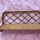 Etagere en rotin vintage