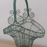 Wrought iron basket