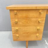 Bureau en hêtre, Tchécoslovaquie 1970