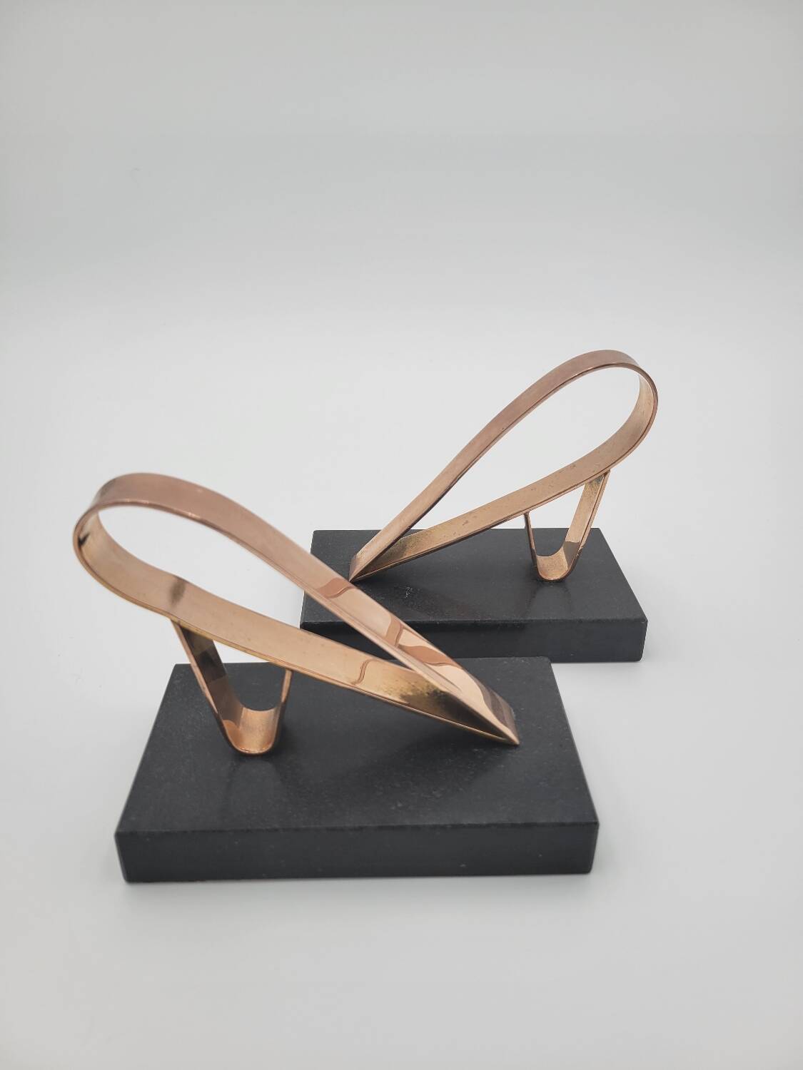 Pair of Gold Starry Bookends