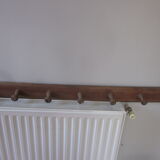 Old coat holder with 7 hooks