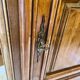 Buffet en bois massif, 1 porte, 1 tiroir