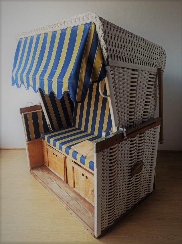 Beach and garden basket tcm 80s.