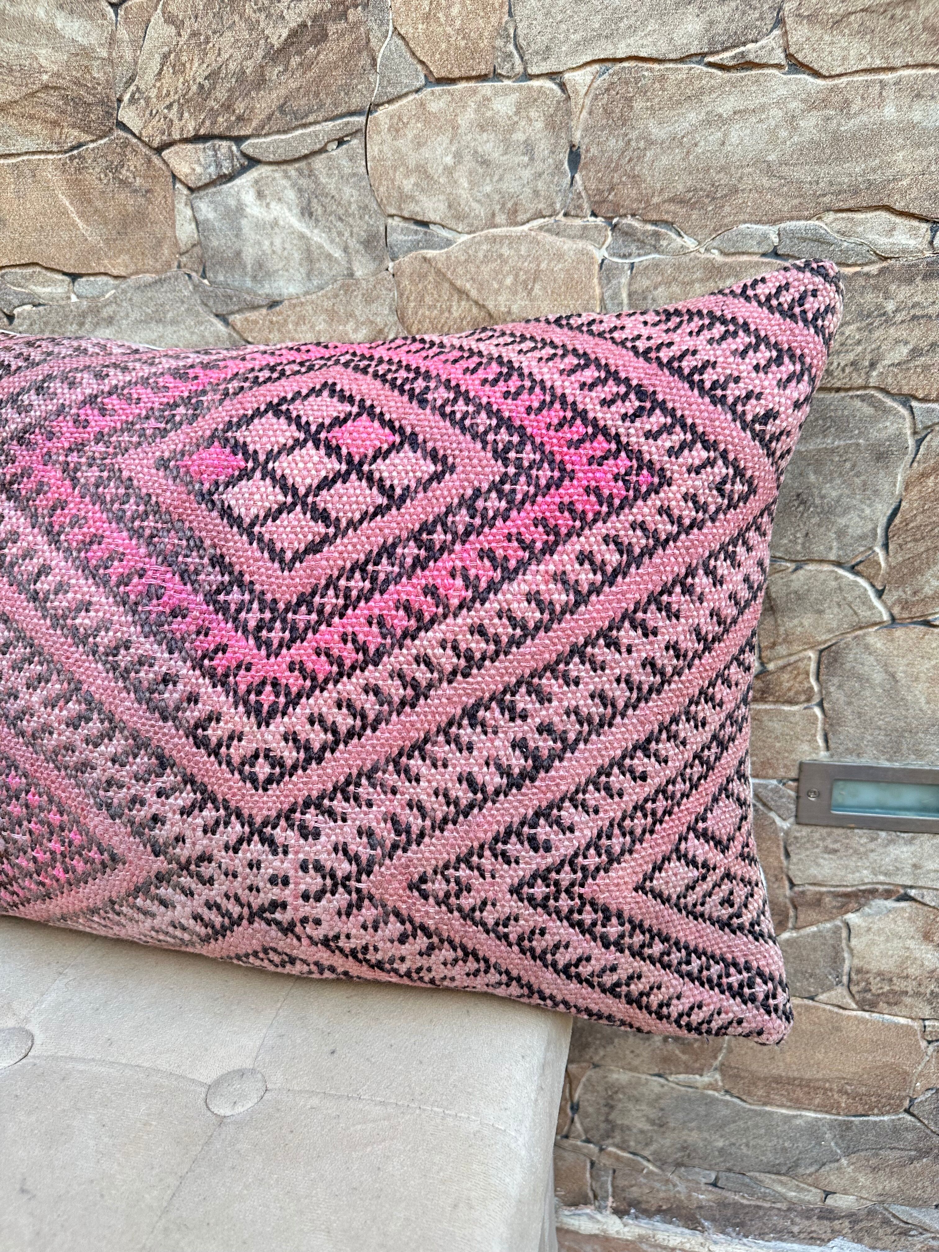 Housse de coussin marocain berbère vintage