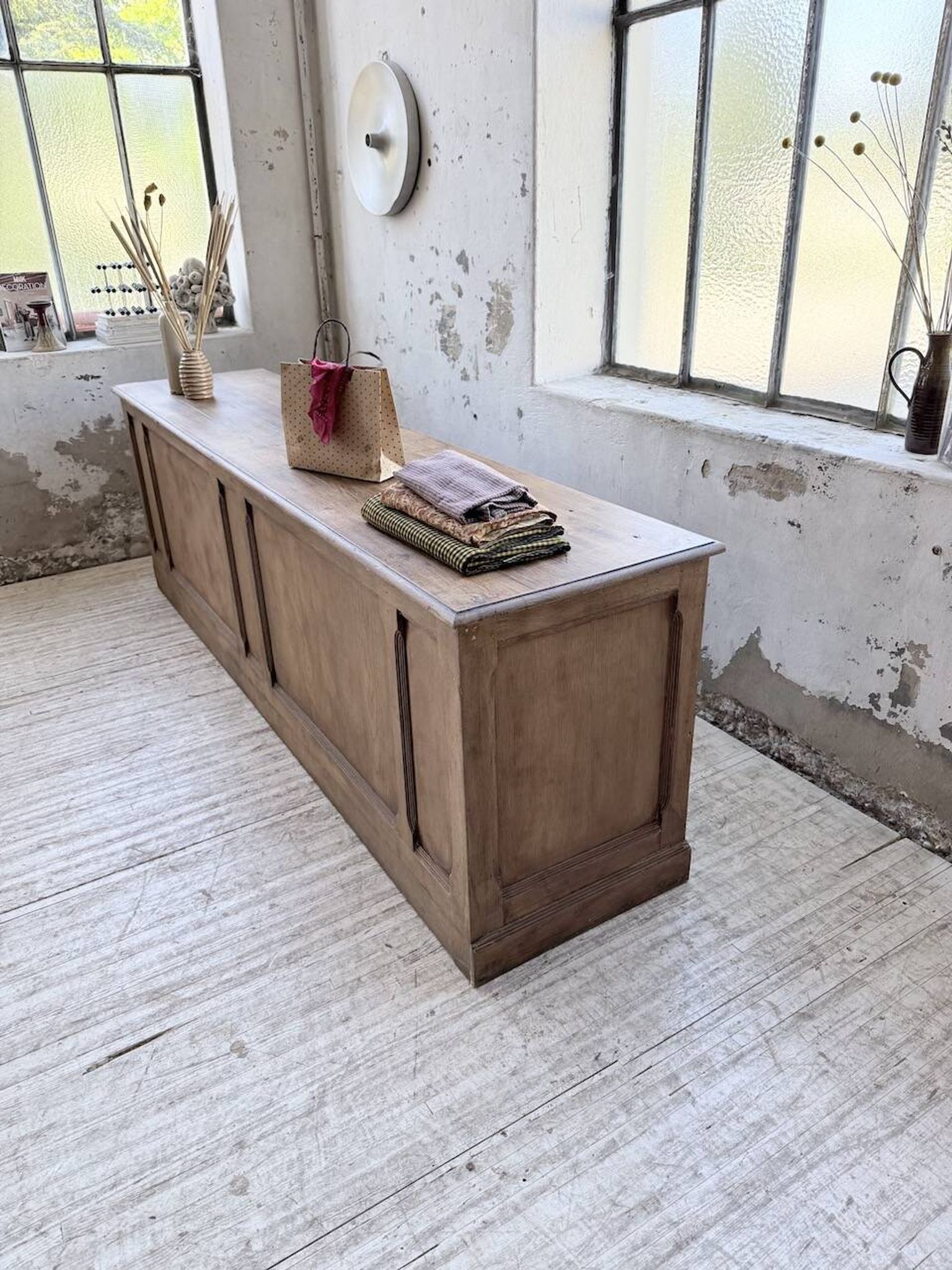 Oak workbench 250 cm XL 1950