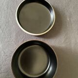 Pull-out boxes in bakelite lacquered 70s