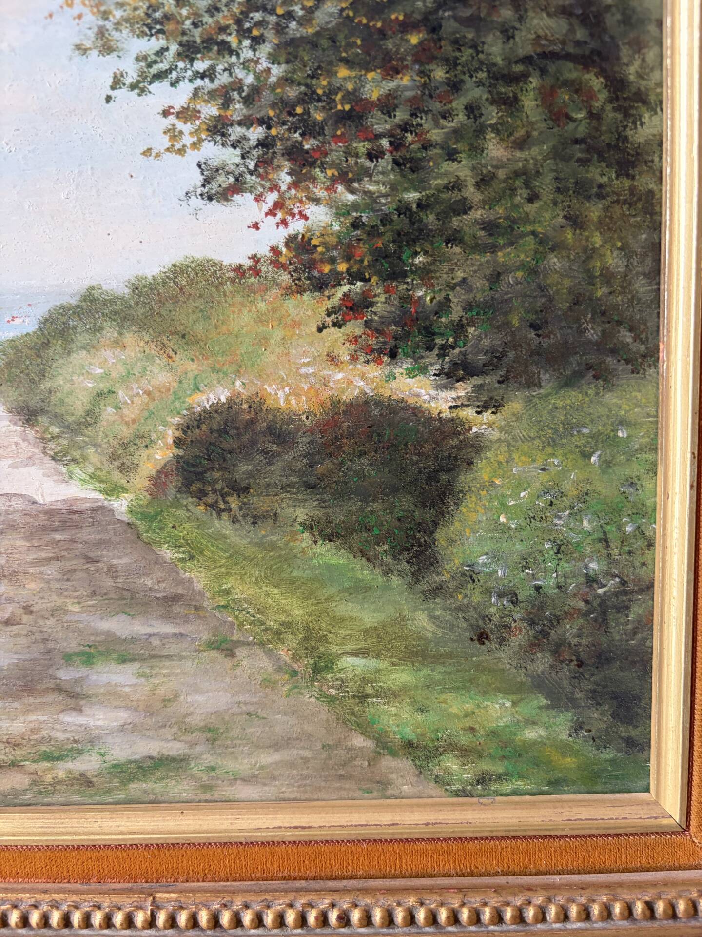 Landscape of the 20th century, oil on canvas