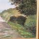 Landscape of the 20th century, oil on canvas