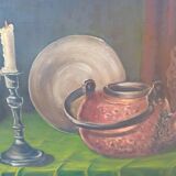 Oil on Panel “Still Life” by: Le Baro