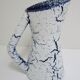 Pichet fat lava blue ceramic vintage design