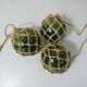 3 boules de verre flotteurs pour jardin aquatique vintage
