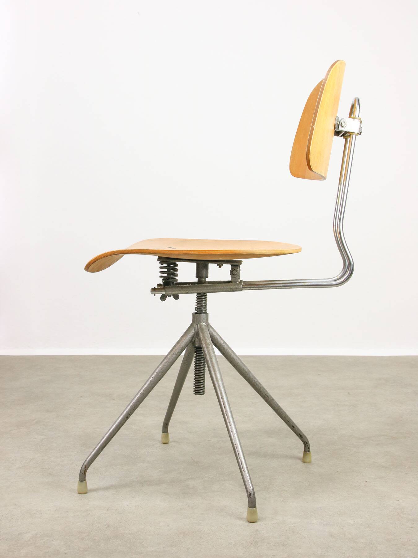 Mid-Century Architects Adjustable Height Swivel Chair