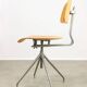 Chaise d'architecte pivotante et réglable, milieu XXème
