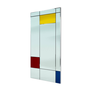 Miroir mural art De Stijl - piet
