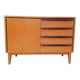 Cmmode vintage en bois, ex Tchécoslovaquie, style scandinave, 1960