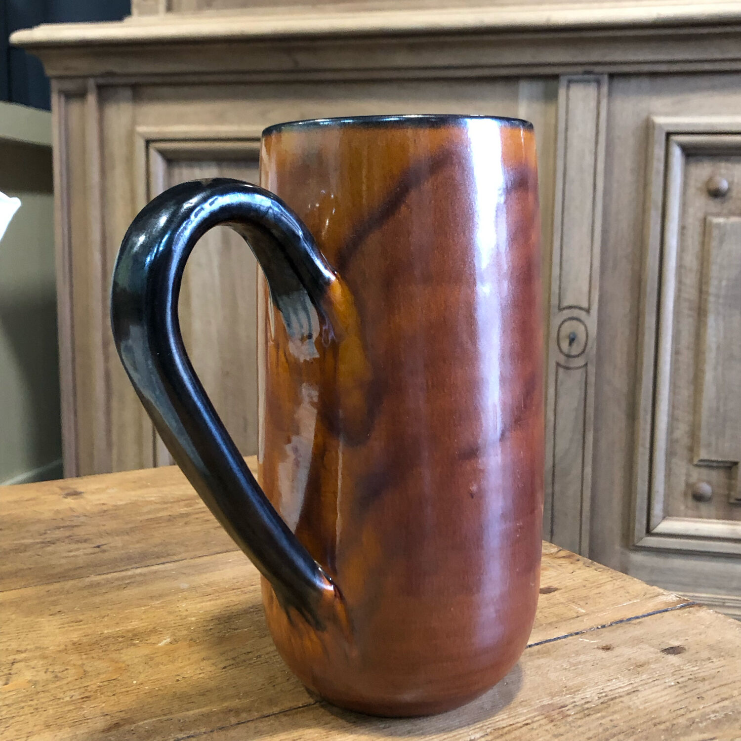 Ceramic pitcher vallauris