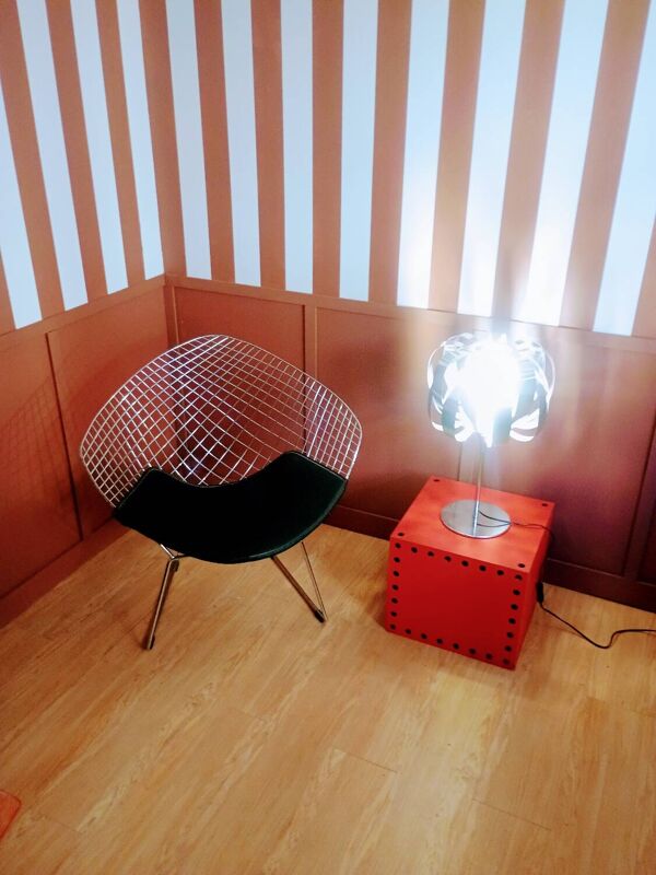 Fauteuil métal diamond