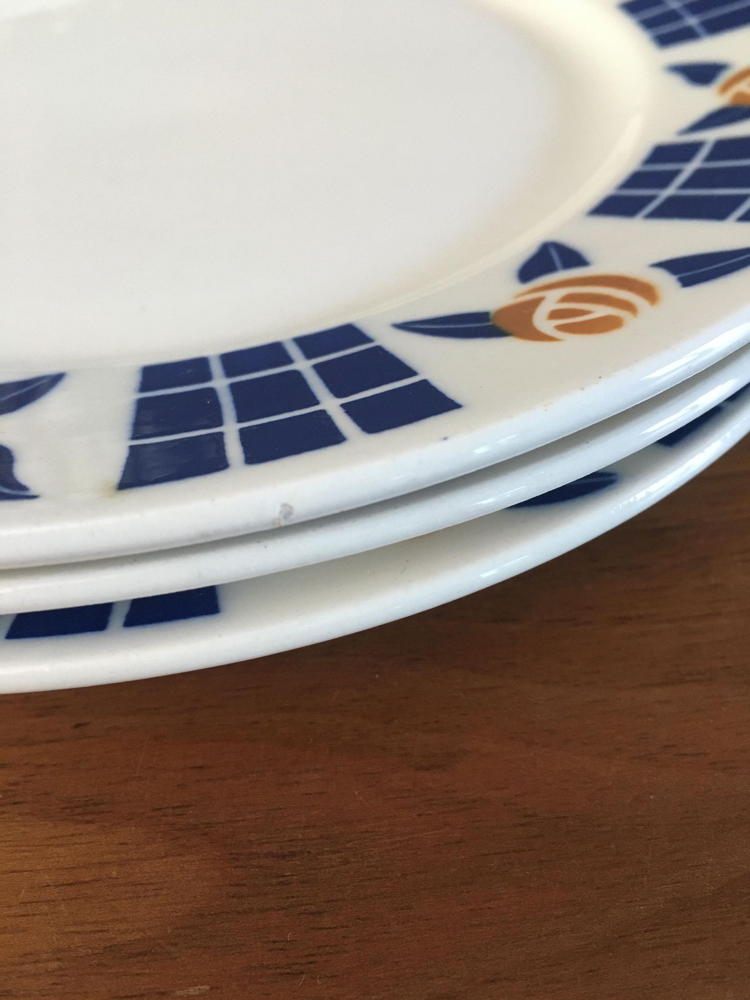 Badonviller dessert plates