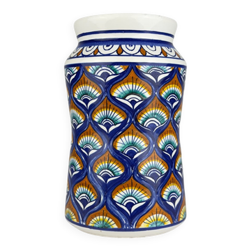 Vintage ceramic vase, Italy, 1971