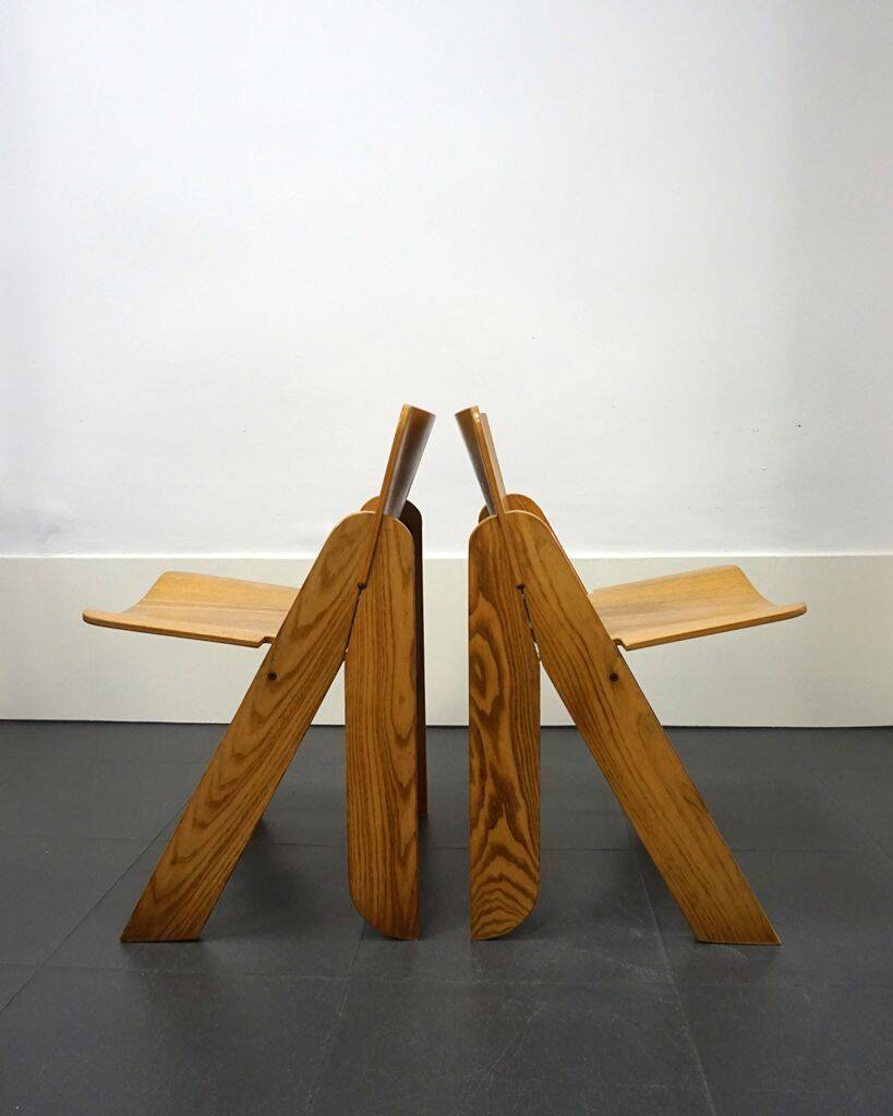 Ensemble de 4 chaises Peota par Gigi Sabadin pour Stilwood