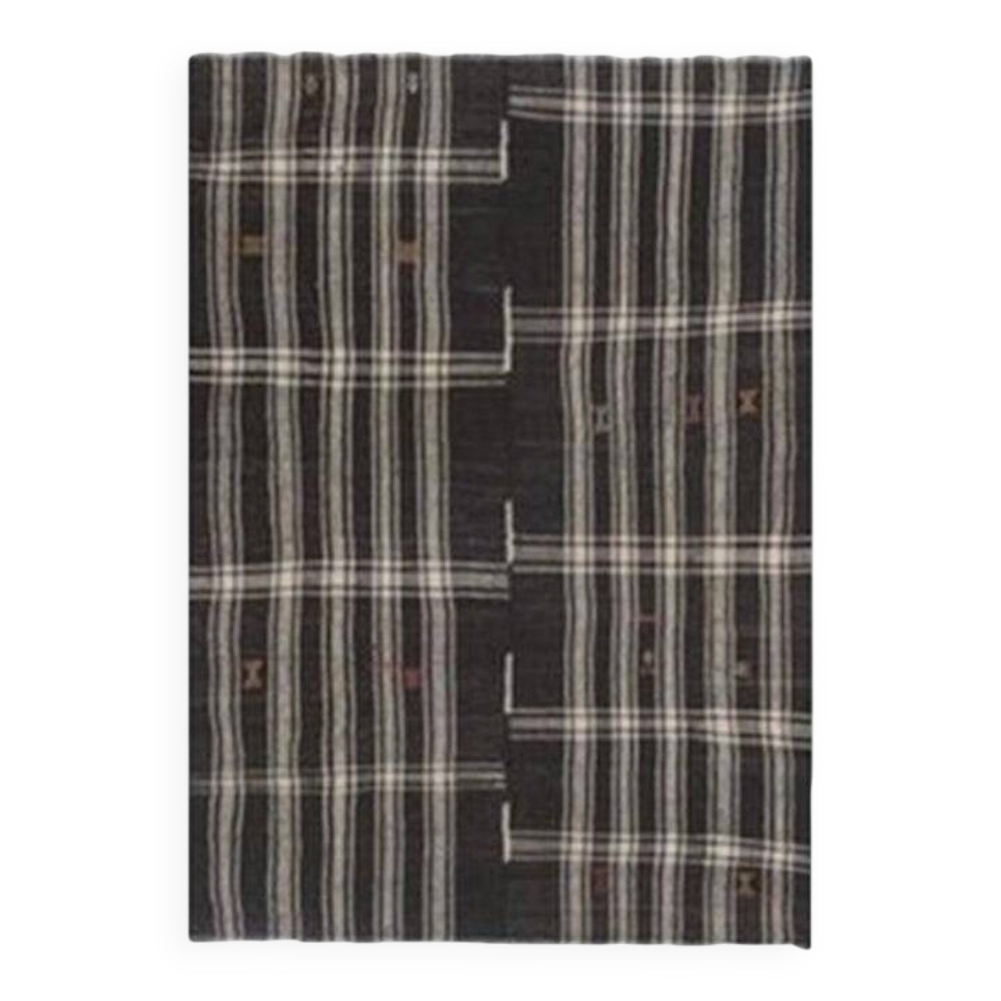 Vintage Turkish kilim handwoven 247x333 cm