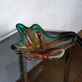 Centerpiece cutter, glass design Murano Sommerso