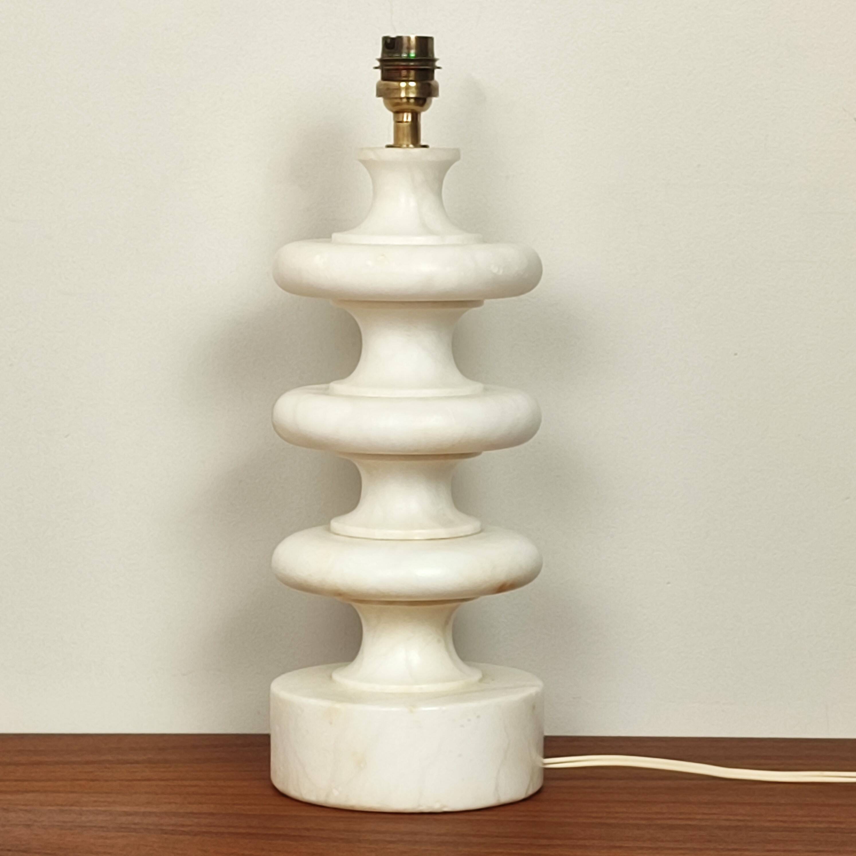 70' Alabaster lamp base