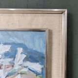 Mid-century oil painting