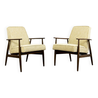 Pair of Type 300 190 Armchairs by H. Lis, 1960s