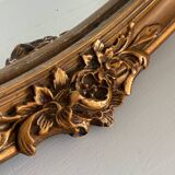 Antique oval mirror