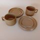Tasses à expresso en grès de Brenne