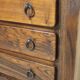 Commode brutaliste en orme Aranjou - Année 60