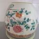 China - Circular fishbowl in Famille Rose enamel