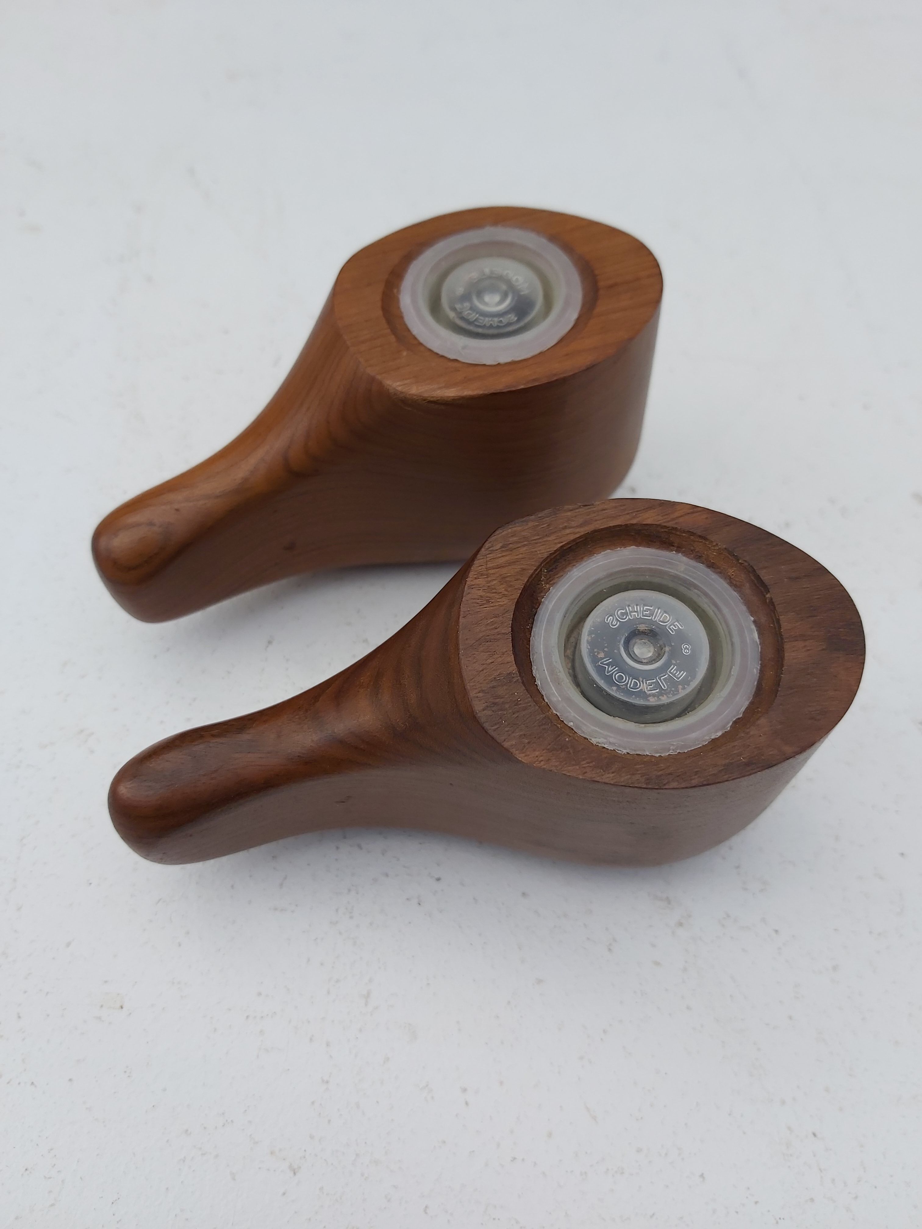 Scandinavian teak pepper shaker