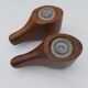 Scandinavian teak pepper shaker