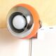 Eye ball wall lamp Space Age orange 60s
