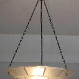 Art Deco coupe pendant light