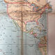 Carte ancienne Océanie 69x48cm