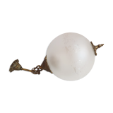 Suspension ball glass & bronze