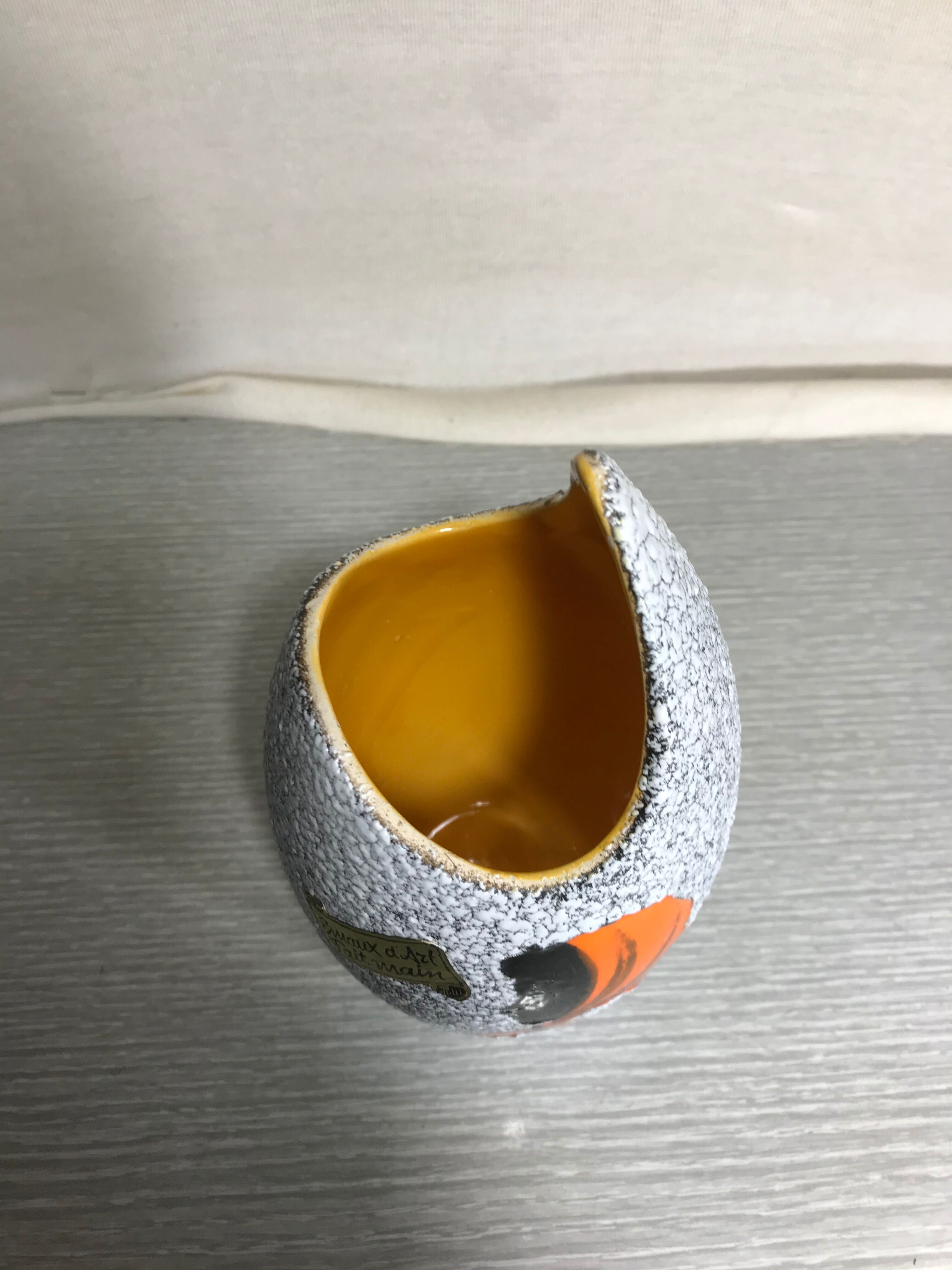 Lot 15 ancient ceramics enamelled Tess