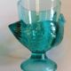 Lot de 3 coquetiers vintage en verre