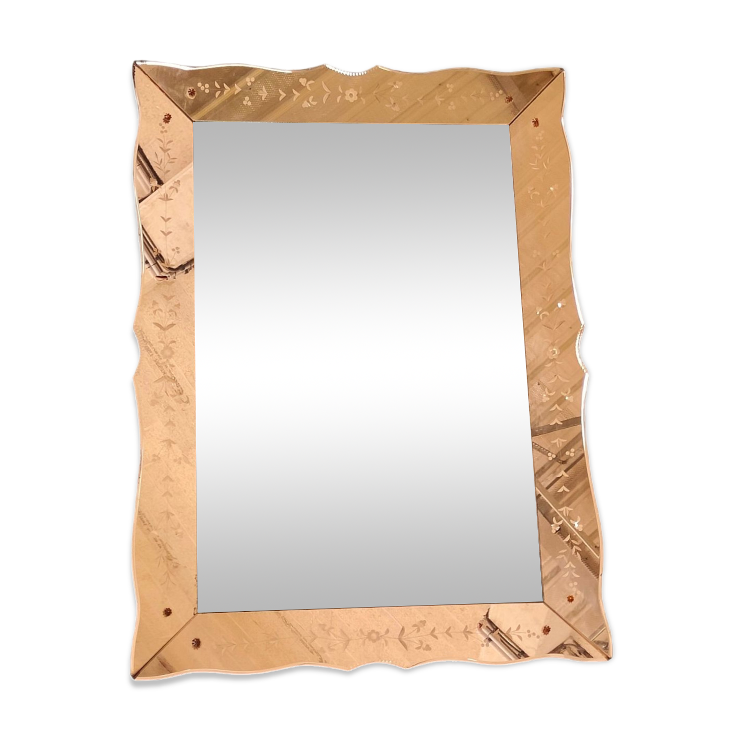Miroir vénitien 100x70cm