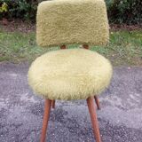 4 vintage moumoutes chairs