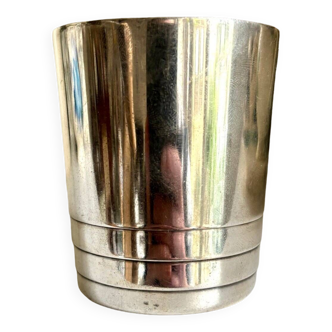 Christofle tumbler in silver metal